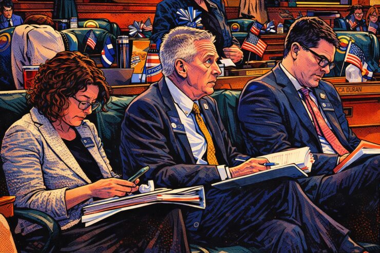 Colorado lawmakers under the Gold Dome juggling cash, housing files, and budget papers